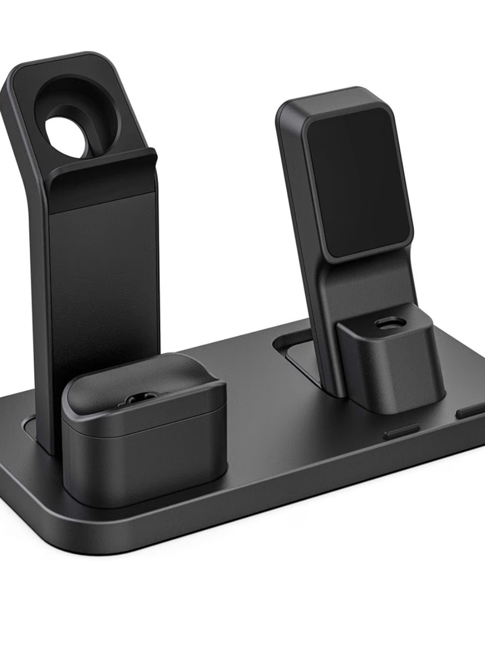 3-in-1 Black Charging Dock Stand